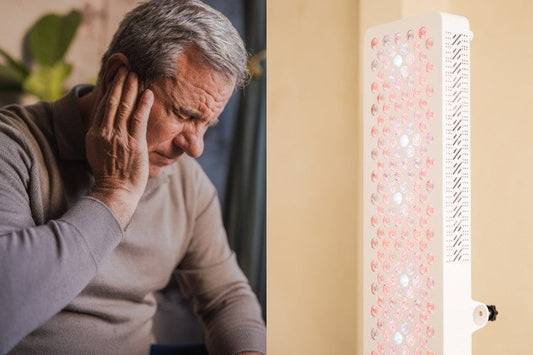Rood licht therapie bij oorpijn