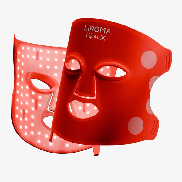 GLOW® Masque LED pour le visage - Luminothérapie par proche infrarouge et lumière rouge