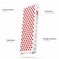 PrimeFORCE Advanced Gen5 (Thérapie par lumière rouge) – Idéal pour la maison – Puce double – 64x23x6,5 cm