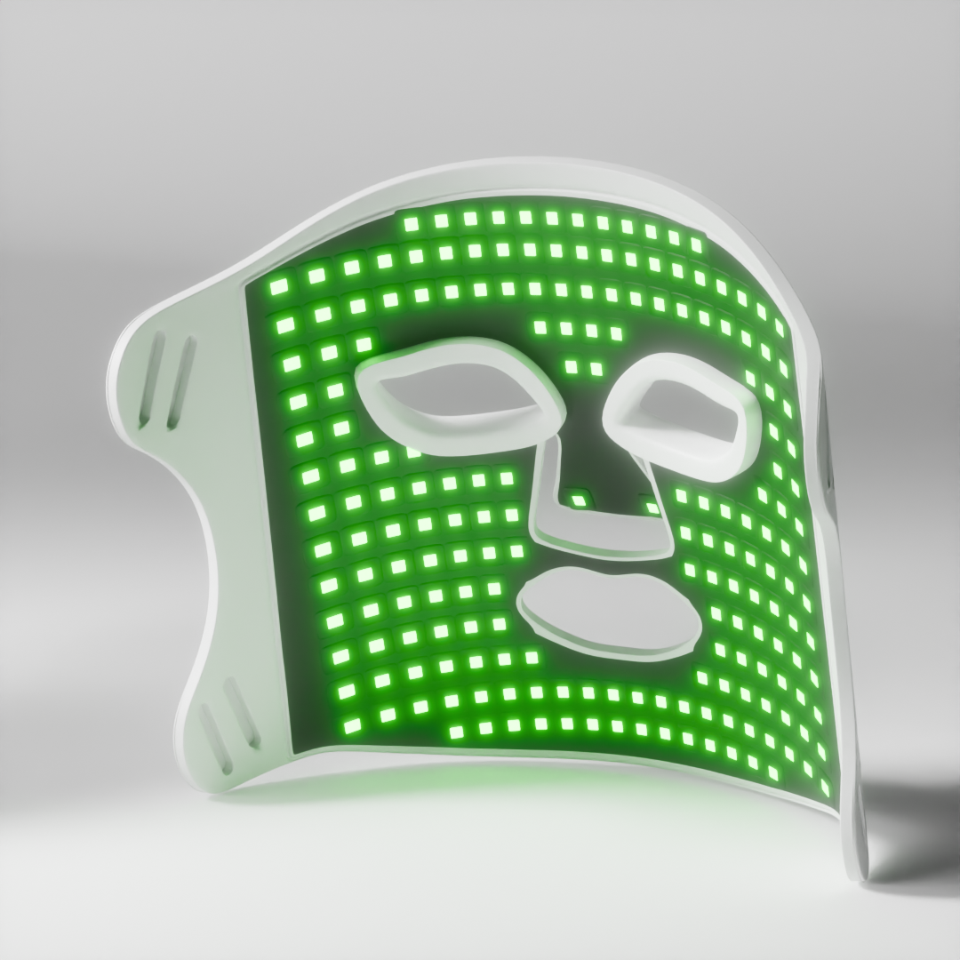 groen licht masker