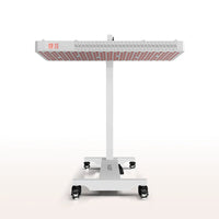 Liroma PrimeForce RL300 rood licht therapie op elektrische standaard horizontaal
