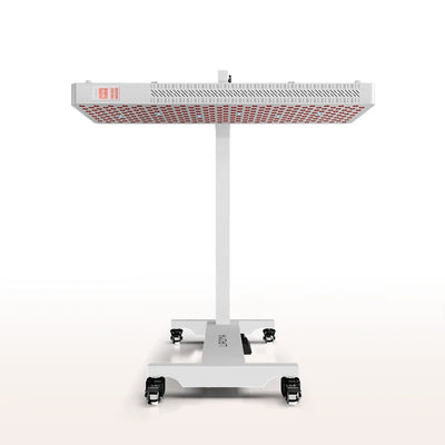 Liroma PrimeForce RL300 rood licht therapie op elektrische standaard horizontaal